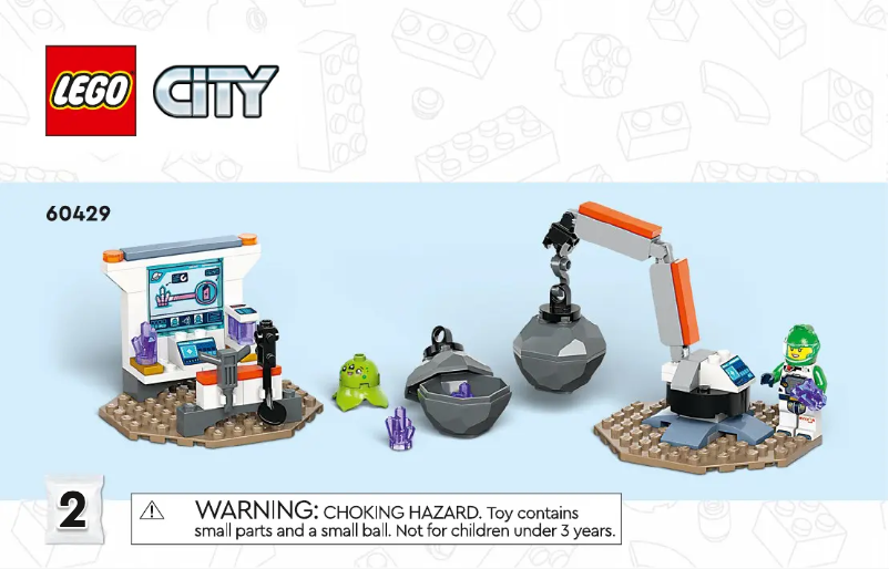 Page n°1 - Manuel utilisateur Lego City 60429