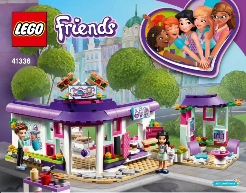 Page 1 of the manual User Manual Lego Friends 41336