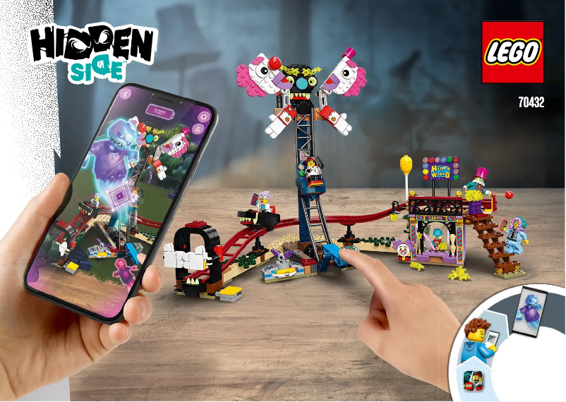 Page 1 de la notice Manuel utilisateur Lego Hidden Side 70432