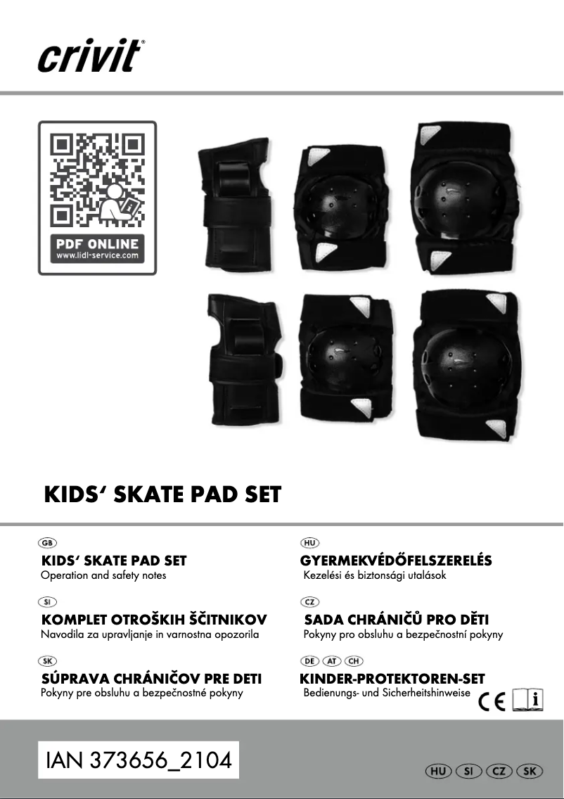 Página 1 del manual Manual de usuario Crivit IAN 327354