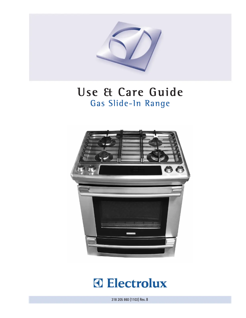 Page n°1 - Manuel utilisateur Electrolux EW30GS65GW