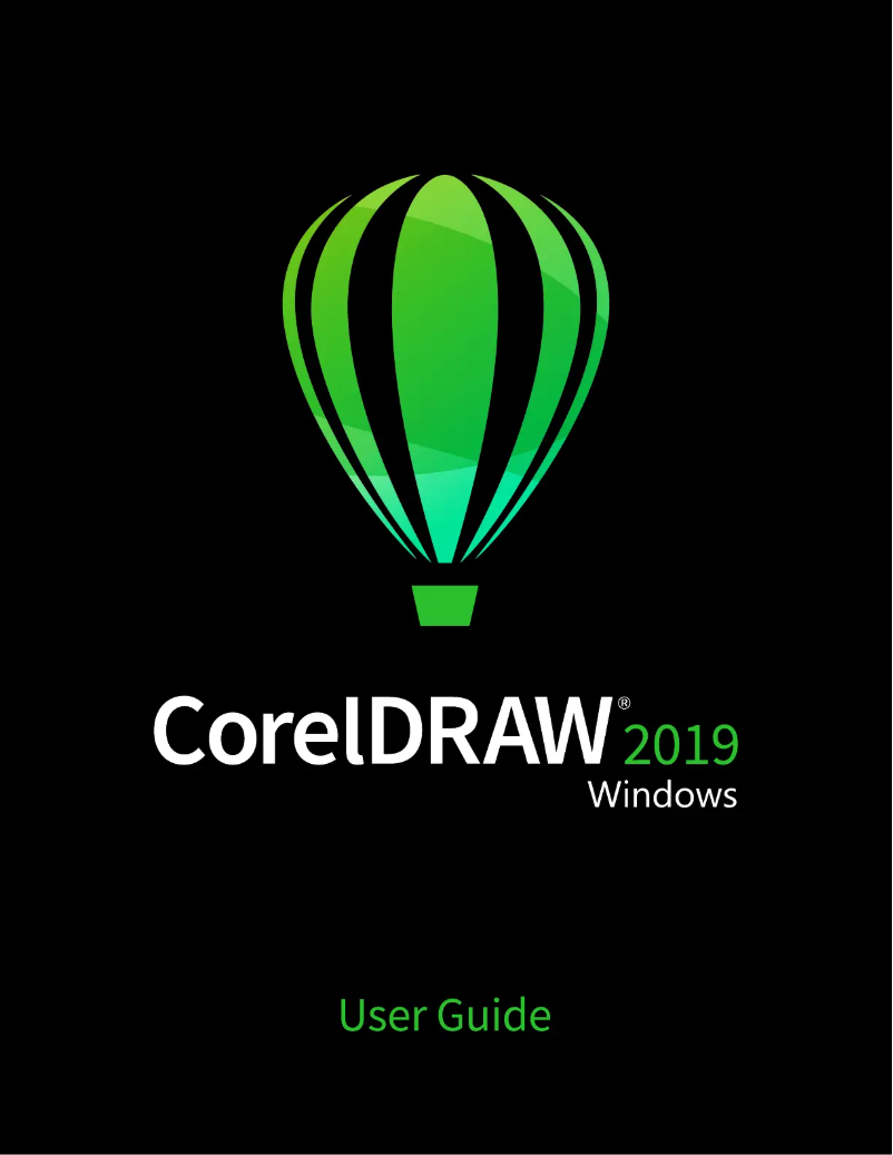 Page n°1 - Manuel utilisateur Corel Draw 2019