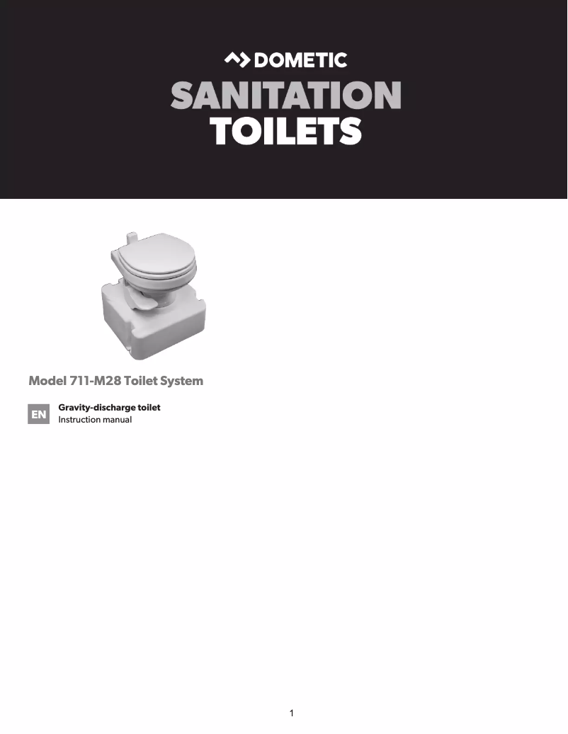 Página 1 del manual Manual de usuario Dometic 711-M28