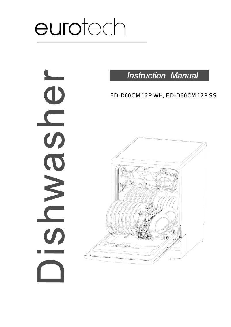 Page 1 de la notice Manuel utilisateur Eurotech ED-D60CM 12P WH