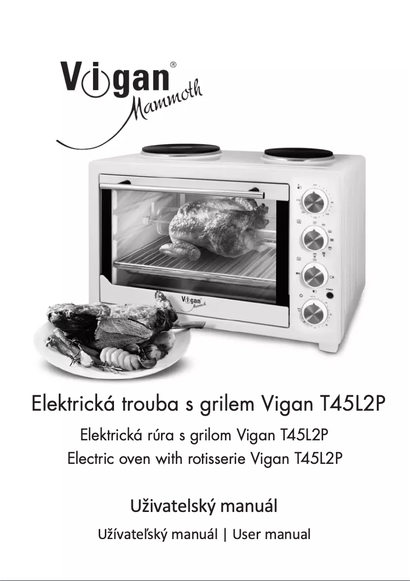 Page 1 de la notice Manuel utilisateur Vigan Mammoth T45L2P
