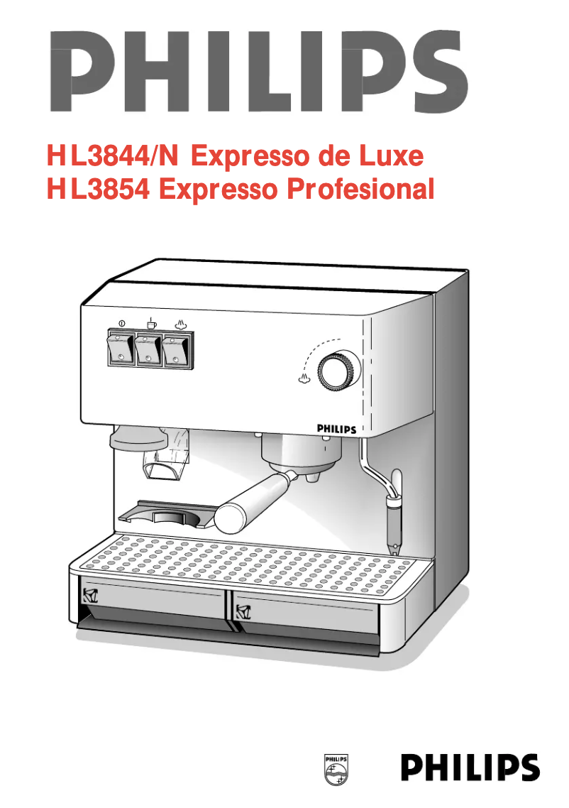 Image de la première page du manuel de l'appareil HL3844