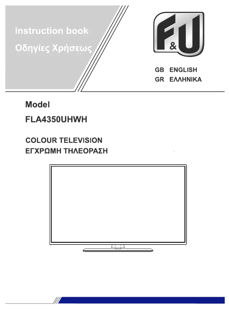 Página 1 del manual Manual de usuario F&U FLA4350UHWH