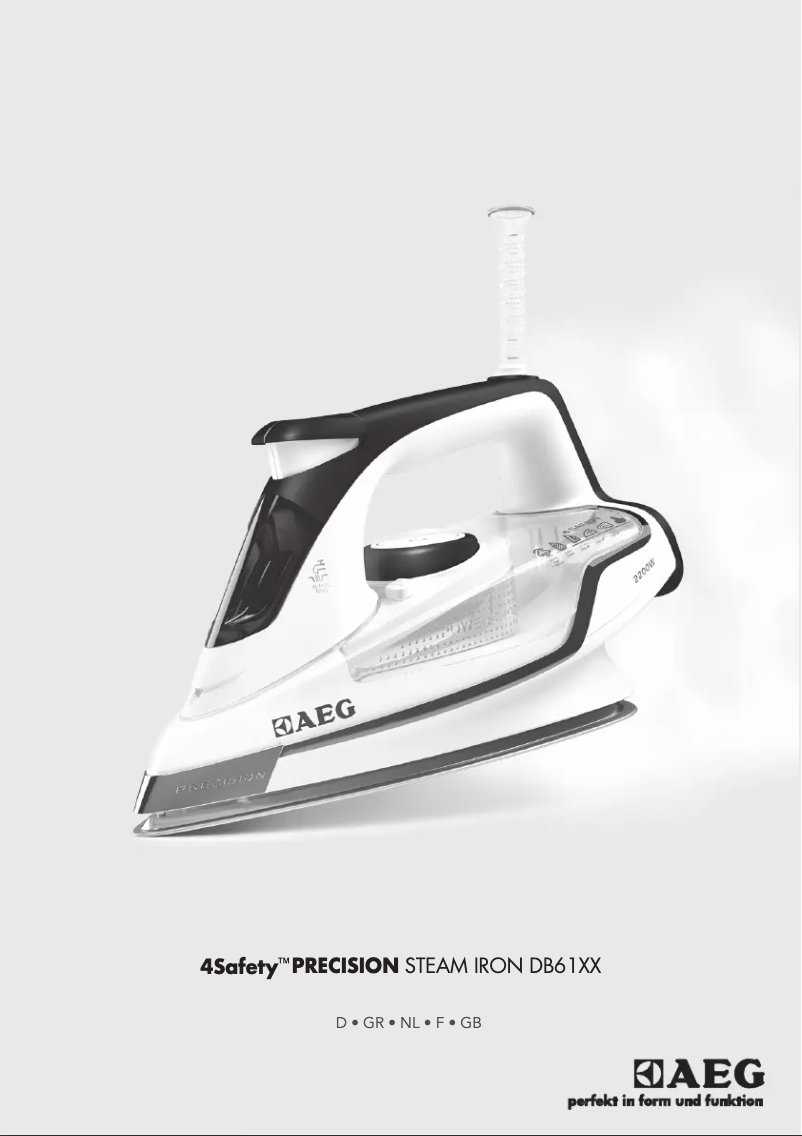 Page n°1 - Manuel utilisateur AEG 4Safety Precision DB6150