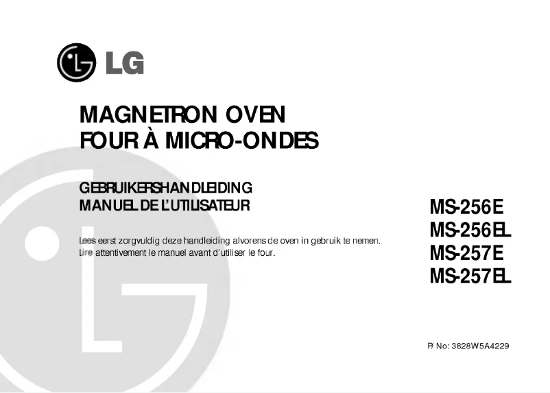Imagen de la primera página del manual del dispositivo MS-257EL