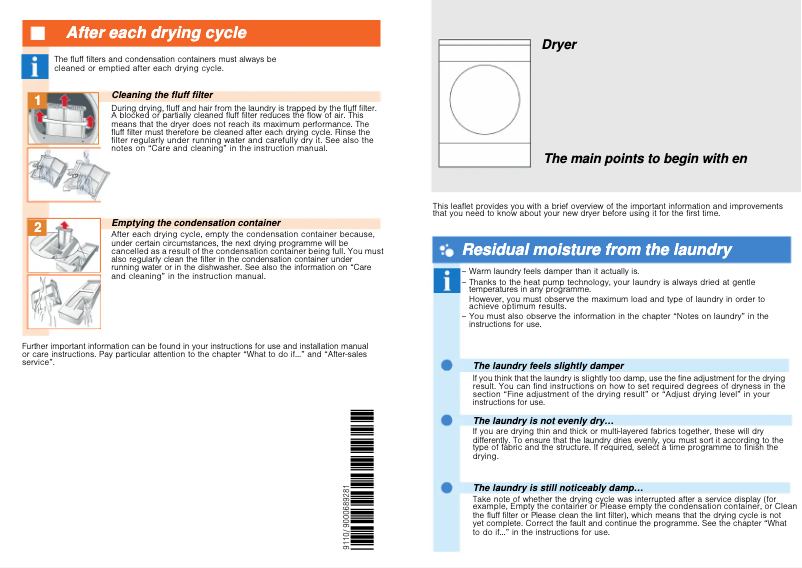 Page 1 of the manual User Manual Bosch WTW86564BY