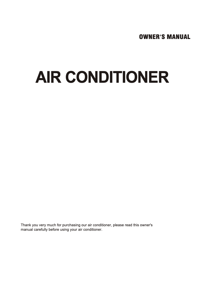 Image de la première page du manuel de l'appareil MUB-48HRN1