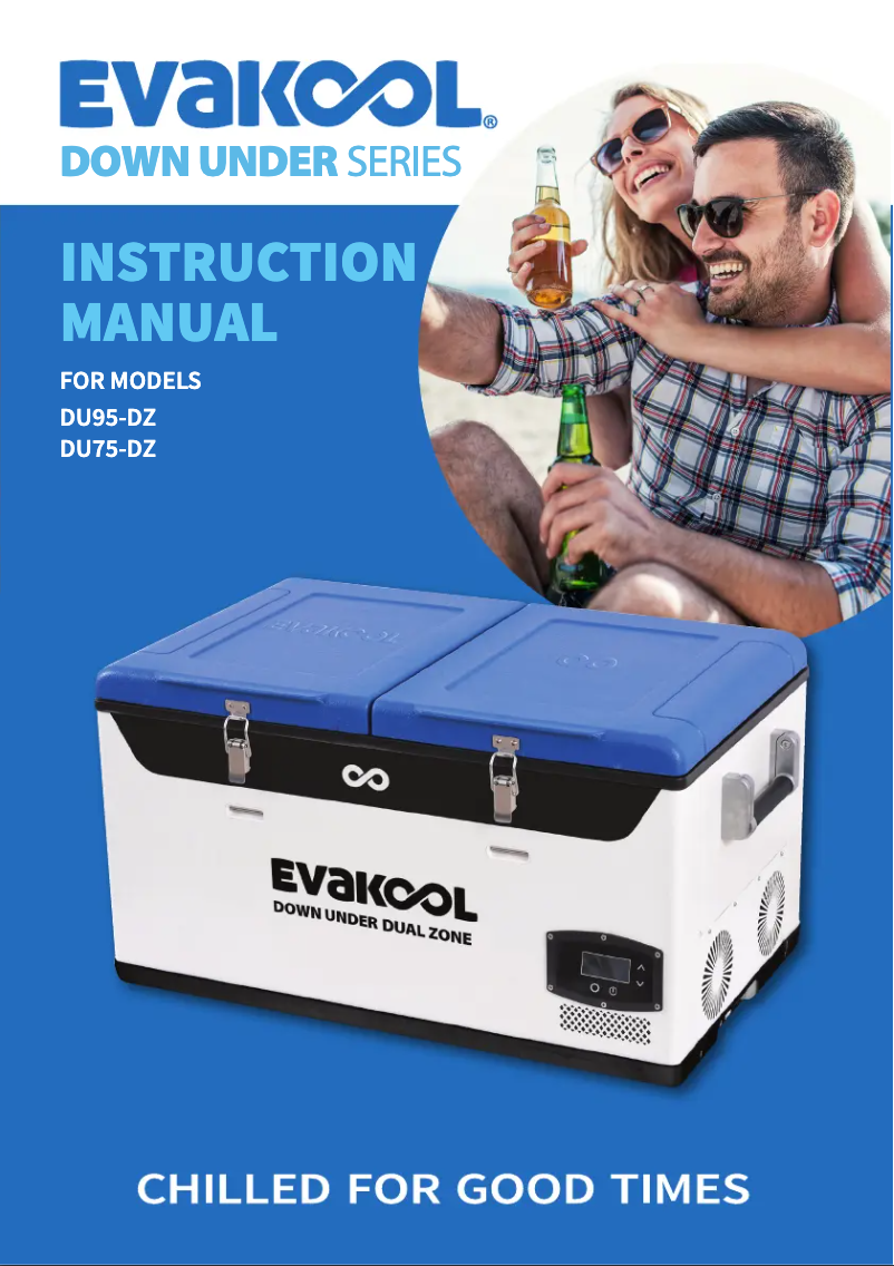 Page n°1 - Manuel utilisateur Evakool DU95-DZ