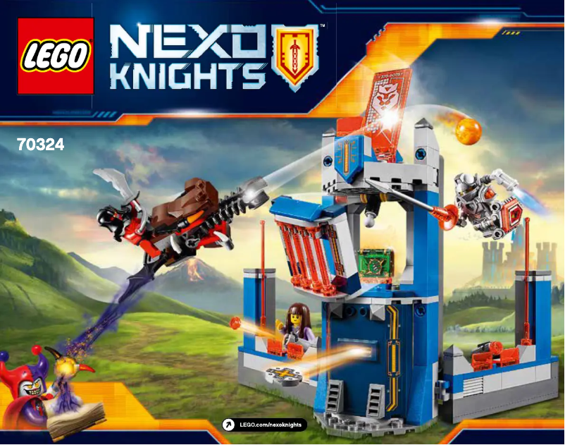 Page n°1 - Manuel utilisateur Lego Nexo Knights 70324