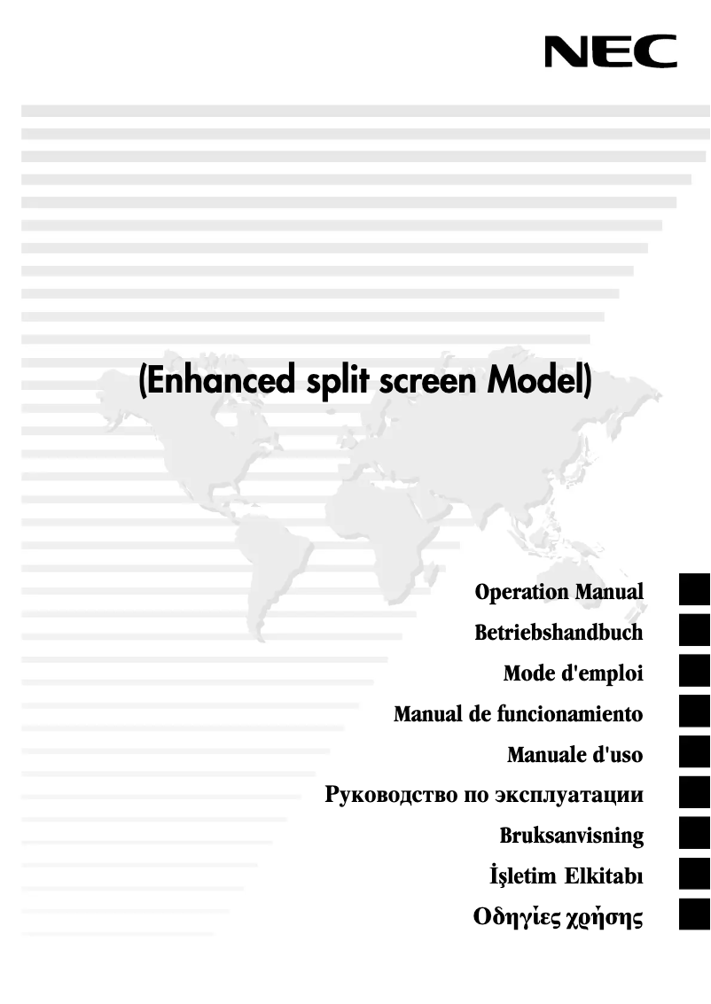 Imagen de la primera página del manual del dispositivo PlasmaSync 42XR4