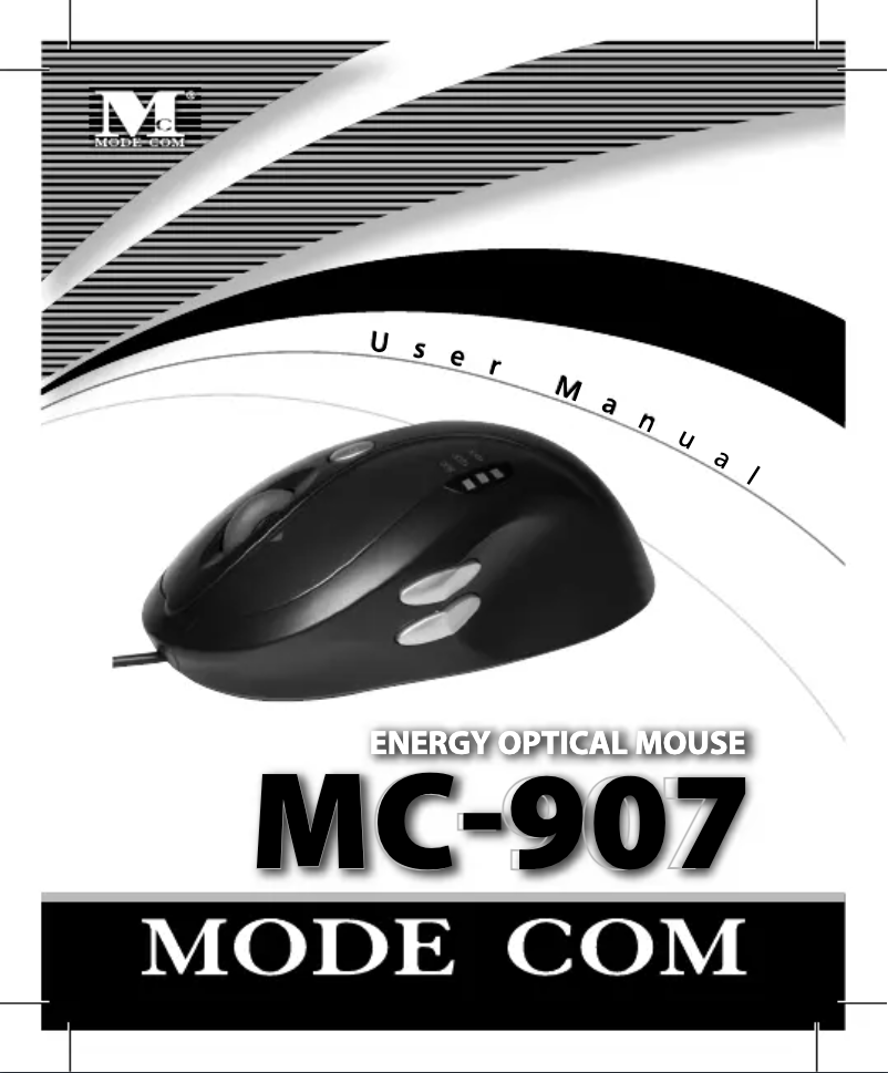 Page n°1 - Manuel utilisateur ModeCom MC-907