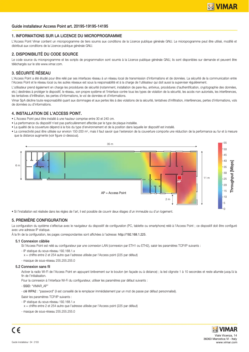 Page n°1 - Manuel utilisateur Vimar 20195.B