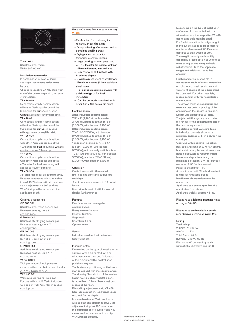 Image de la première page du manuel de l'appareil VI492611