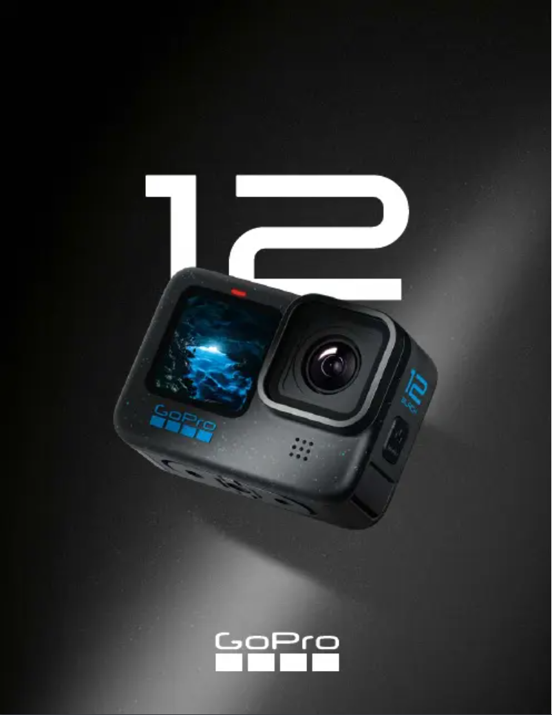 Page 1 de la notice Manuel utilisateur GoPro HERO 12 Black