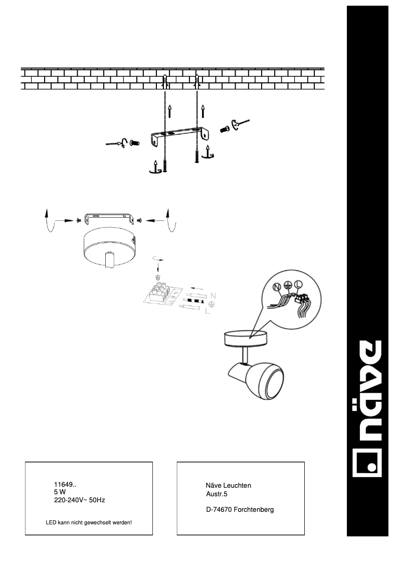 Imagen de la primera página del manual del dispositivo Chromey