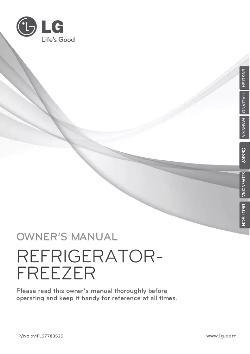 Image de la première page du manuel de l'appareil GBB548