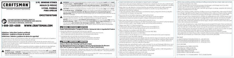 Image de la première page du manuel de l'appareil CMXZTSG1075NB