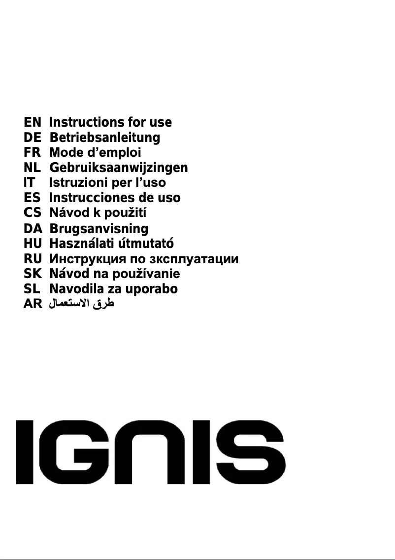 Image de la première page du manuel de l'appareil NSL 65F H2G