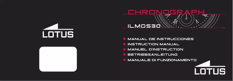 Page n°1 - Manuel utilisateur Lotus 18238