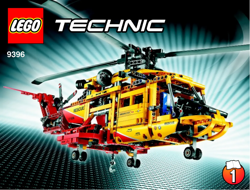 Página 1 del manual Manual de usuario Lego Technic 9396