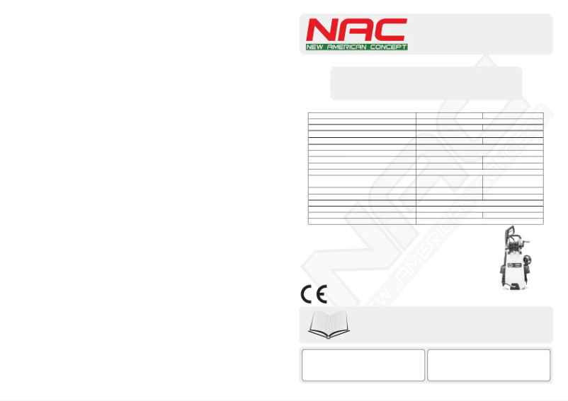 Page n°1 - Manuel utilisateur NAC PWE200-ME