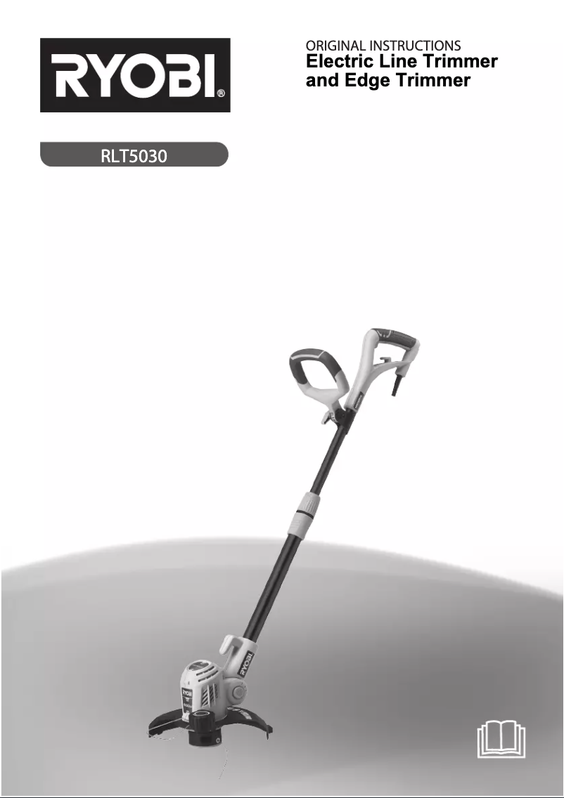 Page 1 de la notice Manuel utilisateur RYOBI RLT5030