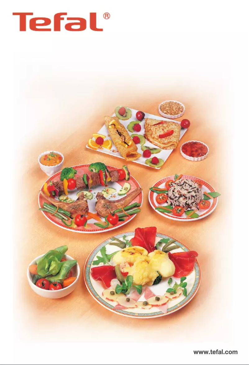 Page 1 de la notice Manuel utilisateur Tefal RE515012