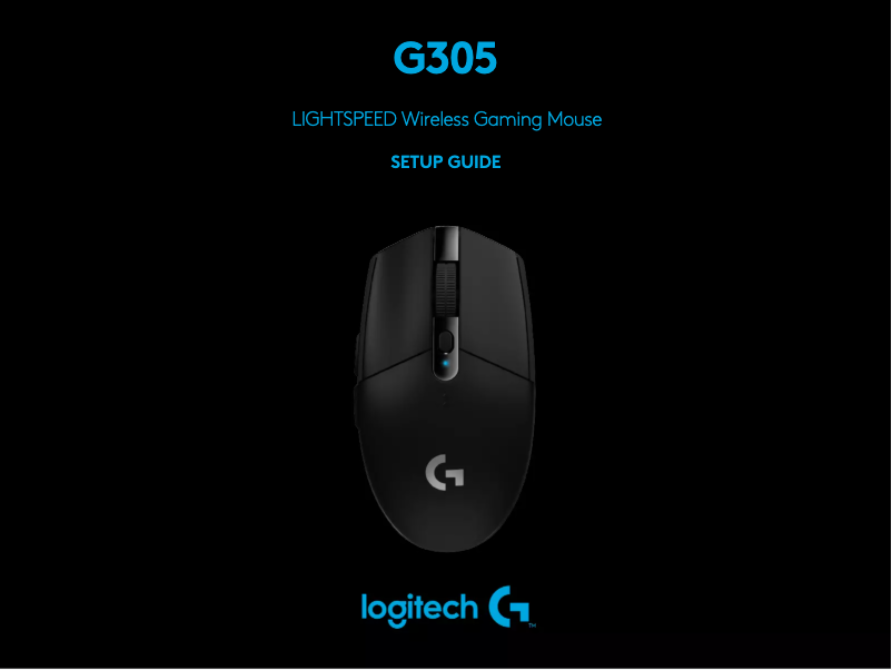 Image de la première page du manuel de l'appareil G402 Hyperion Fury