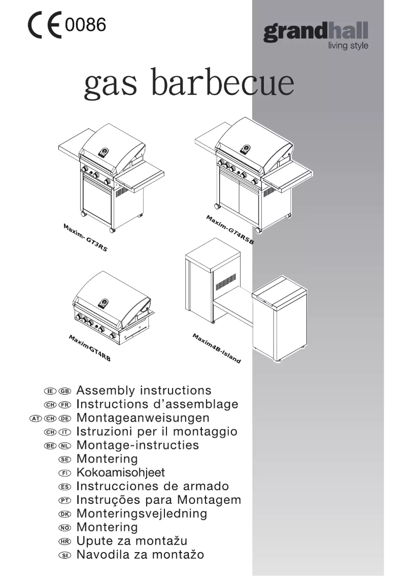 Page 1 de la notice Manuel utilisateur Grandhall Maxim GTI