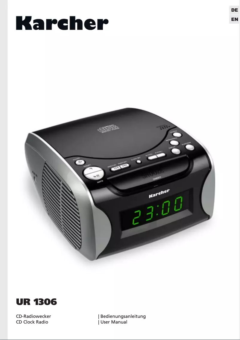 Image de la première page du manuel de l'appareil UR 1306