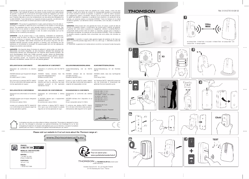 Imagen de la primera página del manual del dispositivo 513128