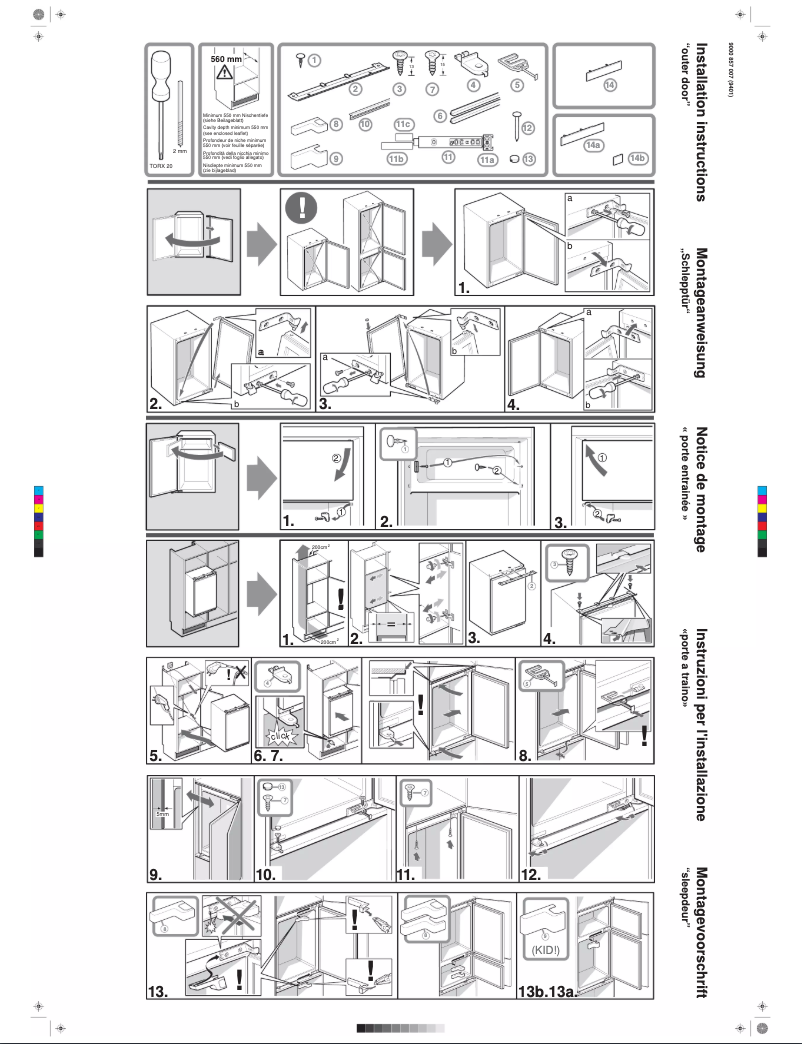 Page n°1 - Manuel utilisateur Constructa CK64330