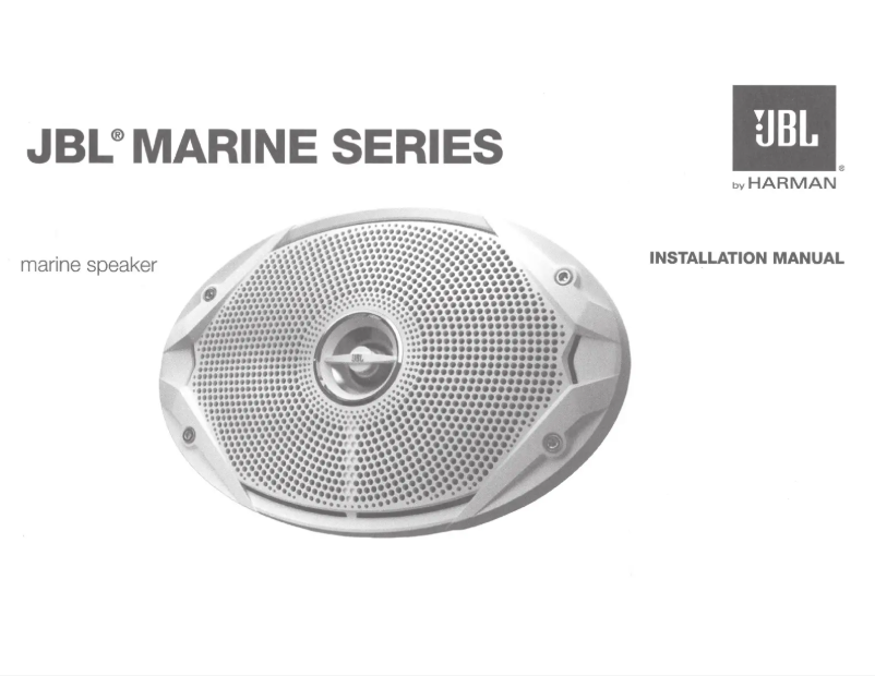 Image de la première page du manuel de l'appareil Marine MS6510