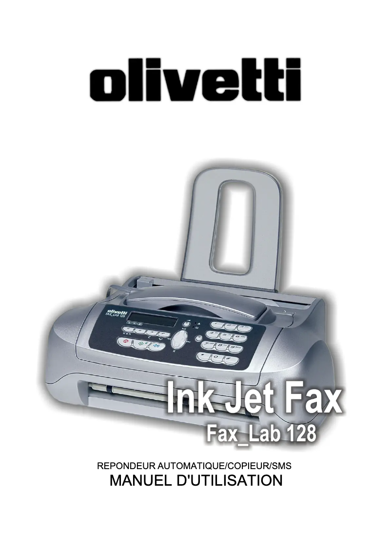 Image de la première page du manuel de l'appareil Fax-Lab 128