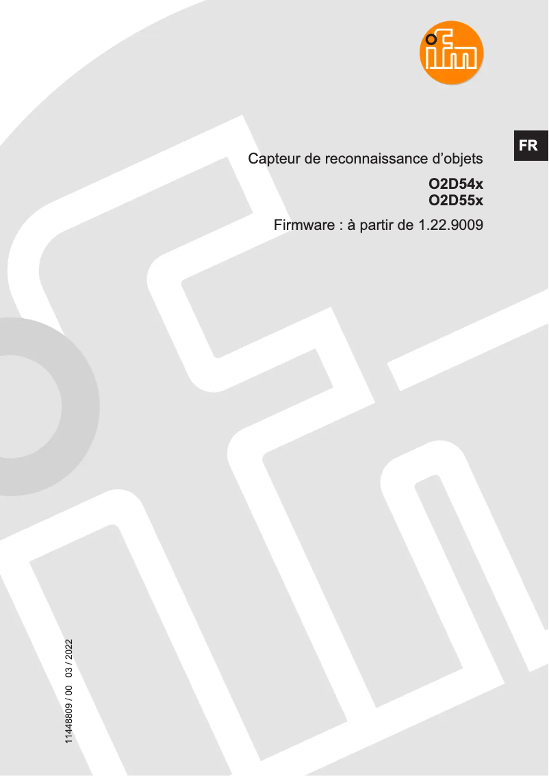 Página 1 del manual Manual de usuario IFM O2D552