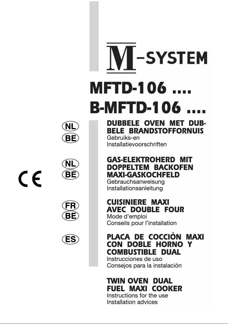 Image de la première page du manuel de l'appareil MFTD-106