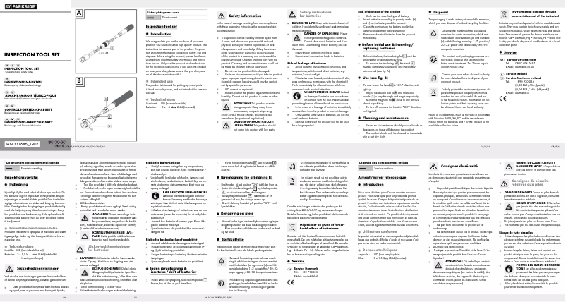 Image de la première page du manuel de l'appareil HG02662