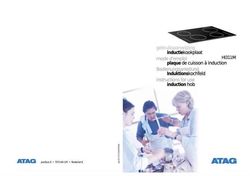 Page 1 de la notice Manuel utilisateur Atag HI311M