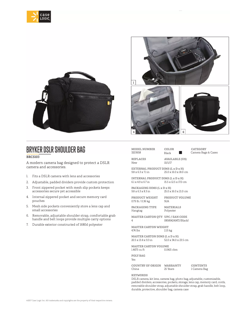 Image de la première page du manuel de l'appareil BRCS-103