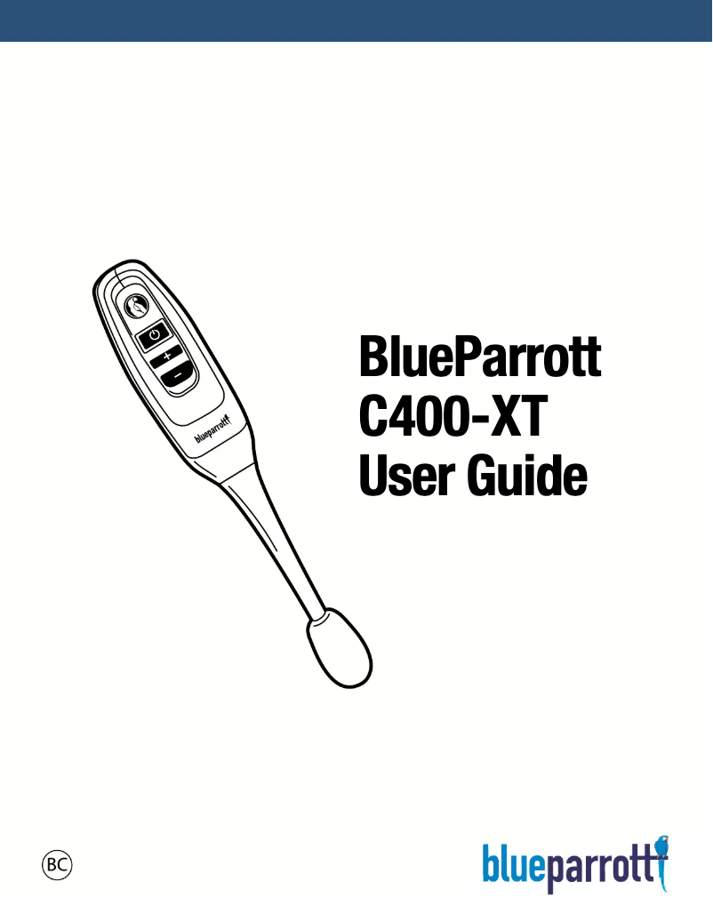 Page n°1 - Manuel utilisateur Jabra C400-XT