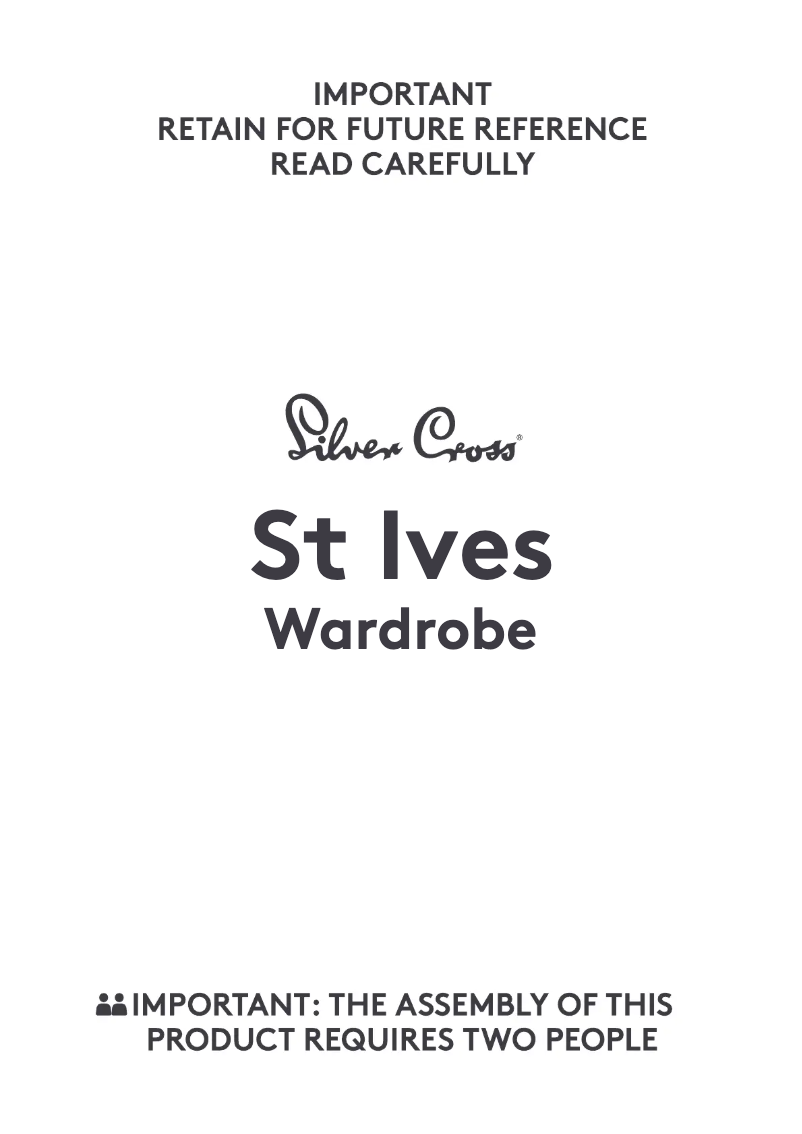 Image de la première page du manuel de l'appareil St Ives Wardrobe