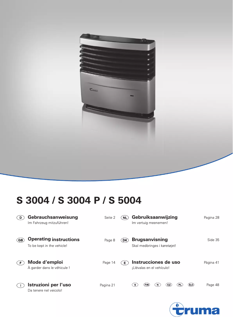 Page n°1 - Manuel utilisateur Trumatic S 3004