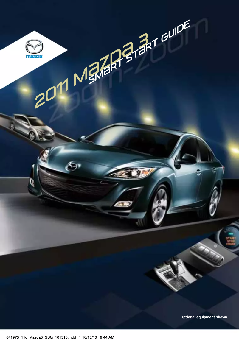 Page 1 de la notice Manuel utilisateur Mazda 3 Hatchback (2011)