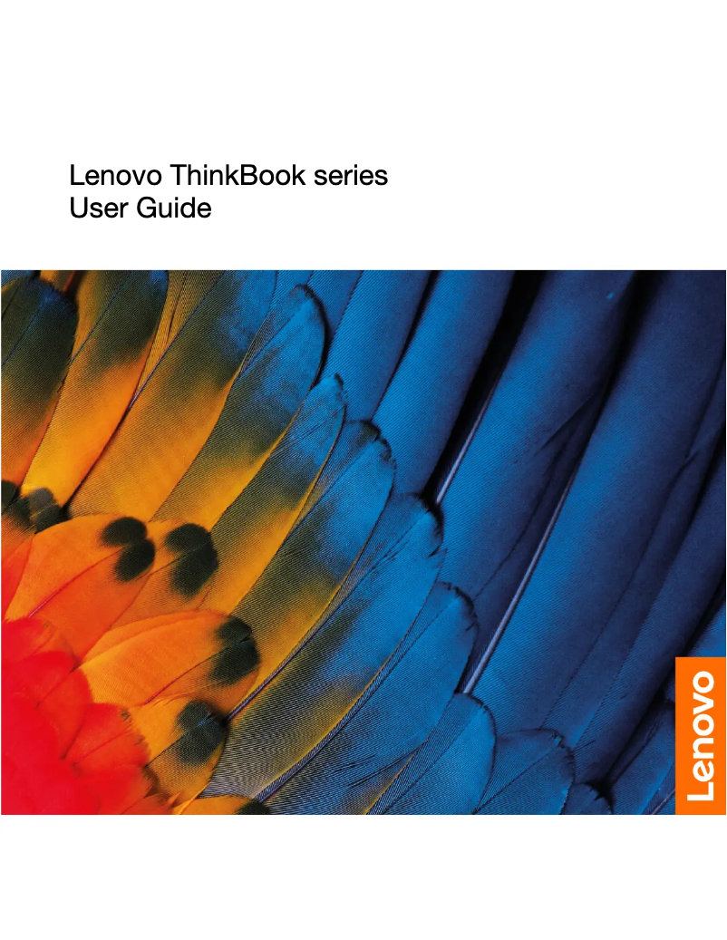 Página 1 del manual Manual de usuario Lenovo ThinkBook 15p