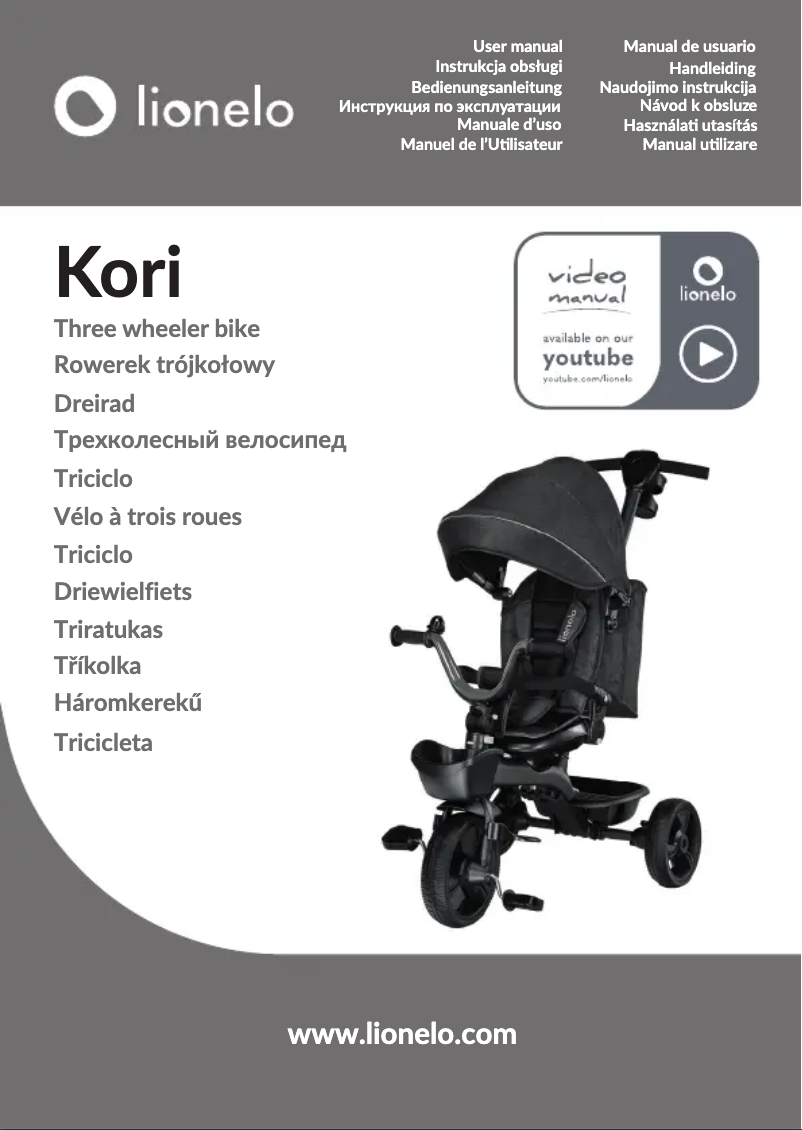 Page n°1 - Manuel utilisateur Lionelo Kori