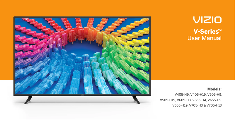 Image de la première page du manuel de l'appareil V505-H19